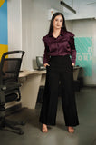 Business Formal Women's Wide Leg Straight Pants