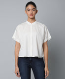 Cotton Drop Shoulder Top