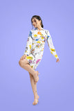 Printed Cotton Shirt Dress with Belt