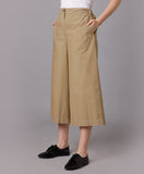 Khaki Wide Leg Pant