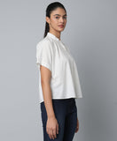 Cotton Drop Shoulder Top