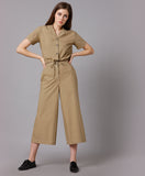 Khaki Wide Leg Pant