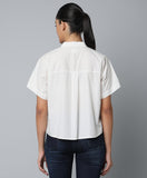 Cotton Drop Shoulder Top