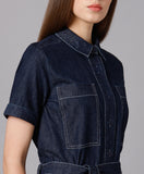 Cotton Denim Dress