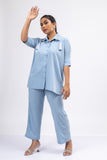 Trunk Brunch Blue Tassel Co-Ord Set