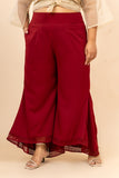 Nusrat Flared High Waist Pants