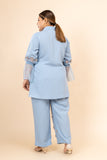 Ambar Sky Blue  Co-ord Set