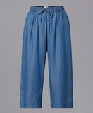 Lyocell Denim Crop Pant