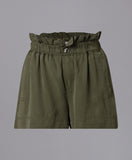 Lyocell Olive Shorts