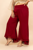 Nusrat Flared High Waist Pants