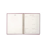 Daily Planner - Burgundy Boss