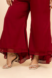 Nusrat Flared High Waist Pants