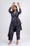 Nighthawks Full Sleeve Printed Co-ord Set