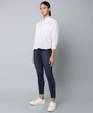 Cotton Shifley Top- White