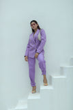 Classic Women's Formal Lilac Office Suit