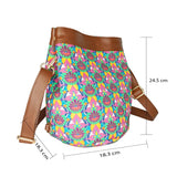 IMARS Shoulder Bag Multi Color For Women & Girls (Backpack) Made With Faux Leather