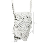 IMARS Macrame Bag Yellow For Women & Girls (Beach Bag) Made With Macrame Yarn