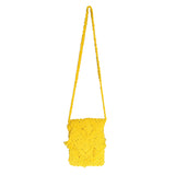 IMARS Macrame Bag Yellow For Women & Girls (Beach Bag) Made With Macrame Yarn