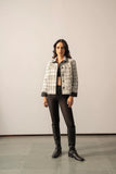 White Women's Classic Crop Jacket