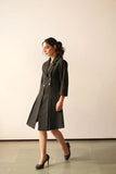 Classic Ladies Black Warm Dress