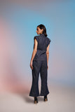 Women's Blue Sleek Denim Co-ord set