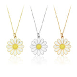 Rack Jack Tiny Daisy Flower Charm with Chain Fashion Stylish Minimalist Bohemian Necklace Designer Delicate Pendant Necklace for Girls And Women