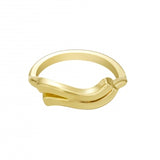 Zodiac Sign Rings - Aquarius - Gold