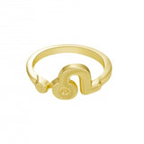 Zodiac Sign Rings - Leo - Gold