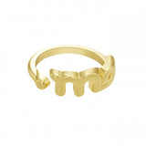 Zodiac Sign Rings - Virgo - Gold