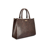 IMARS Stylish Handbag Rustic Brown For Women & Girls (Tote) Made With Faux Leather