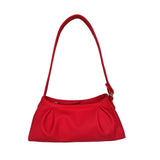 IMARS Stylish Handbag Red For Women & Girls (Baguette Bag) Made With Faux Leather