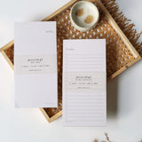 Minimal twin notepad