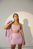 Lavender Crop top for Women