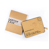 No Trip Phobia (Kraft) Paper Laptop Sleeve