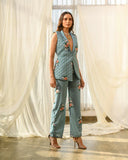 Quilted Pant Suit