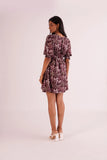 Evergreen Printed Women's Mini Dress