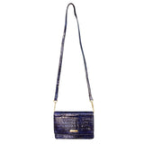 IMARS Stylish Crossbody Navy Croco For Women & Girls (Sling Bag) Made With Faux Leather