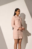 Elegant Women's Tweed Blazer office dress