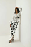 Comfortable Cotton Floral Printed Women's Trouser