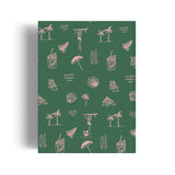 Beach Please A5 Notebook (Dotted) 160 pages