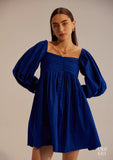 Cotton Off shoulder Women's Party Dress