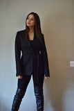 Black Belted Blazer