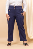 Vanguard Straight tummy shaper pants with pockets