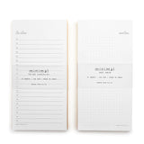 Minimal twin notepad