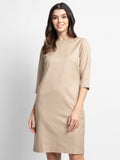 A-line Women's Poly Cotton Sheath Dress