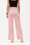 Relaxed Fit Wide Leg Trouser Set - Pink