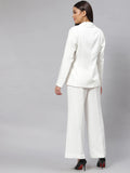 PowerSutra Women's White Marina Pant Suit