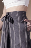 Grey Comfortable Women's Formal Wear Culottes