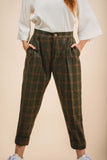 tapered loose fit trouser