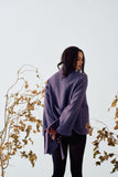 Purple Wool Women's Work Jacket